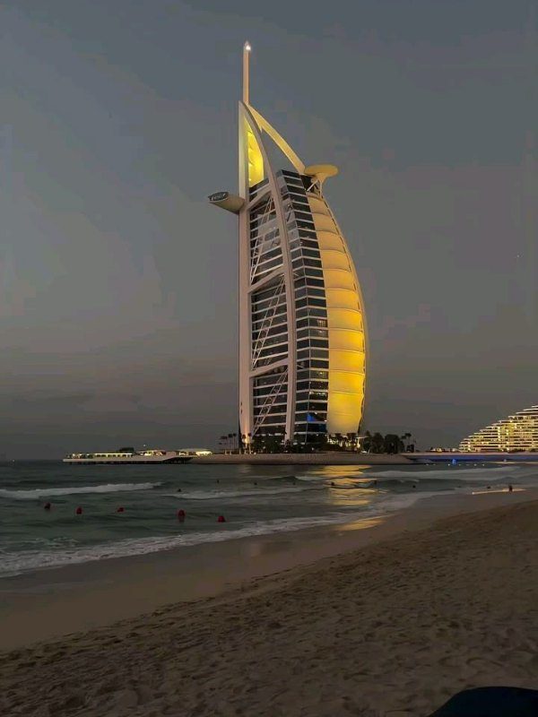 Jumeirah coastline in Dubai, near Creative Arts Aesthetic & Dental Center